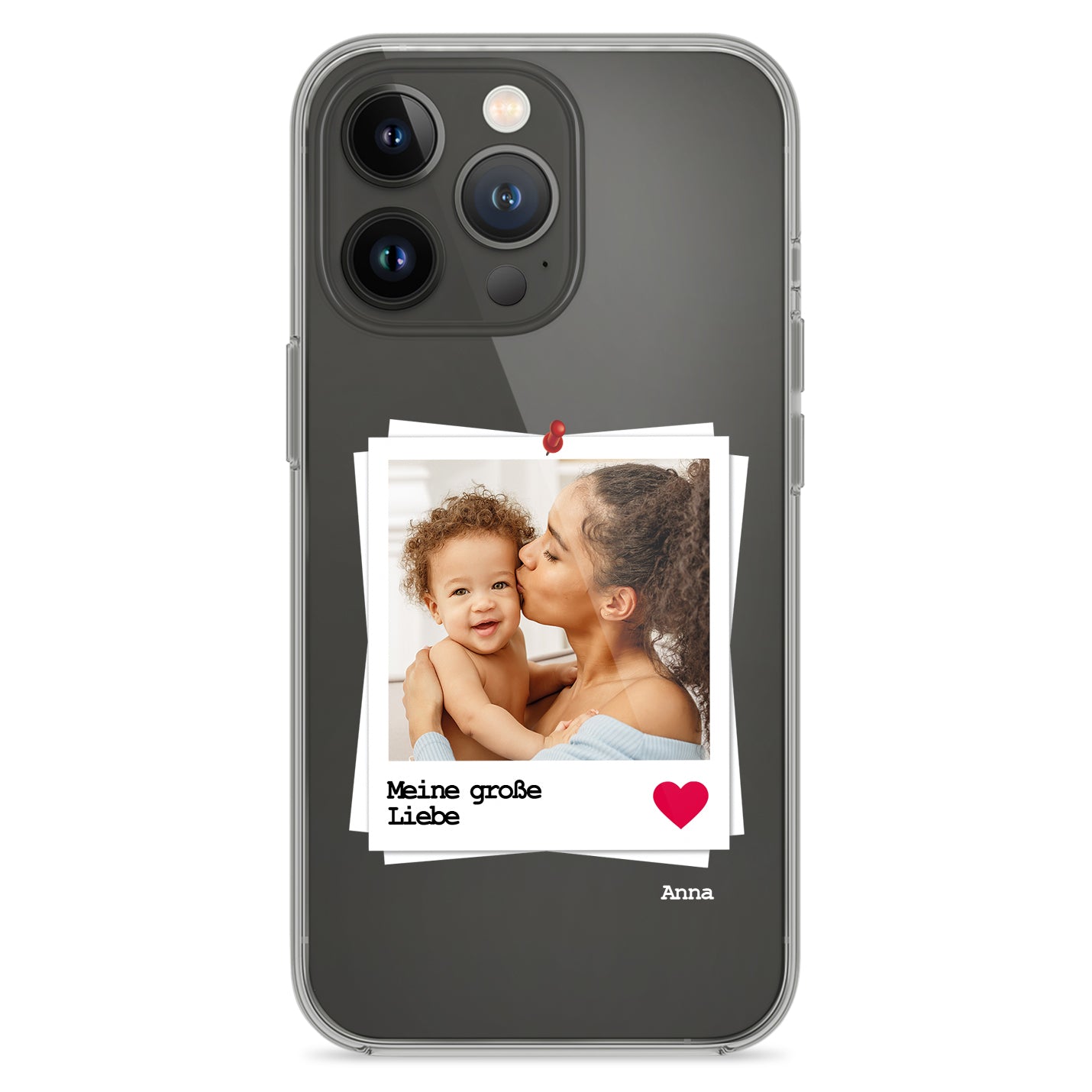Handyhülle mit Polaroid-Motiv
